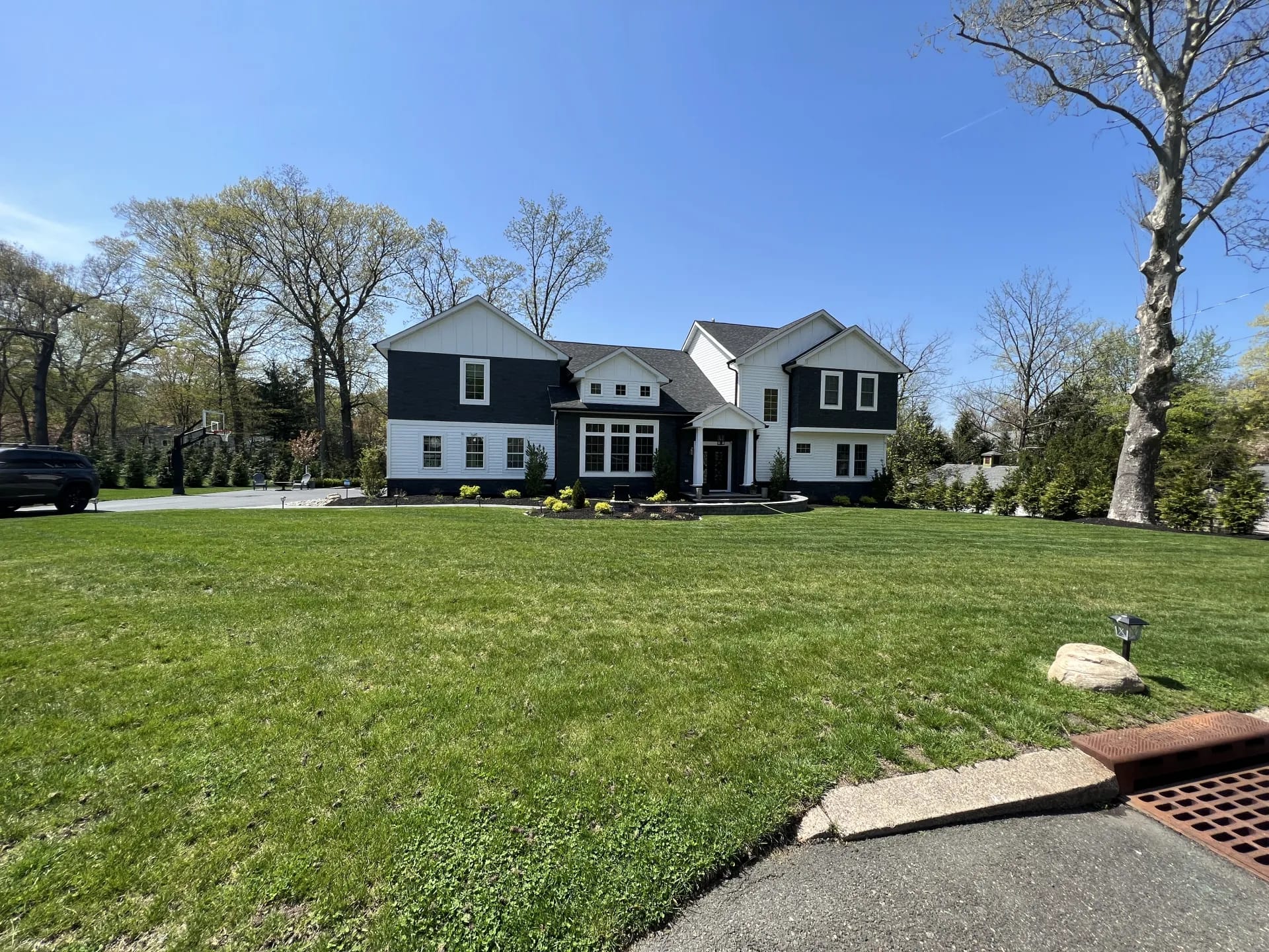 Custom home — Franklin Lakes, NJ — site preparation