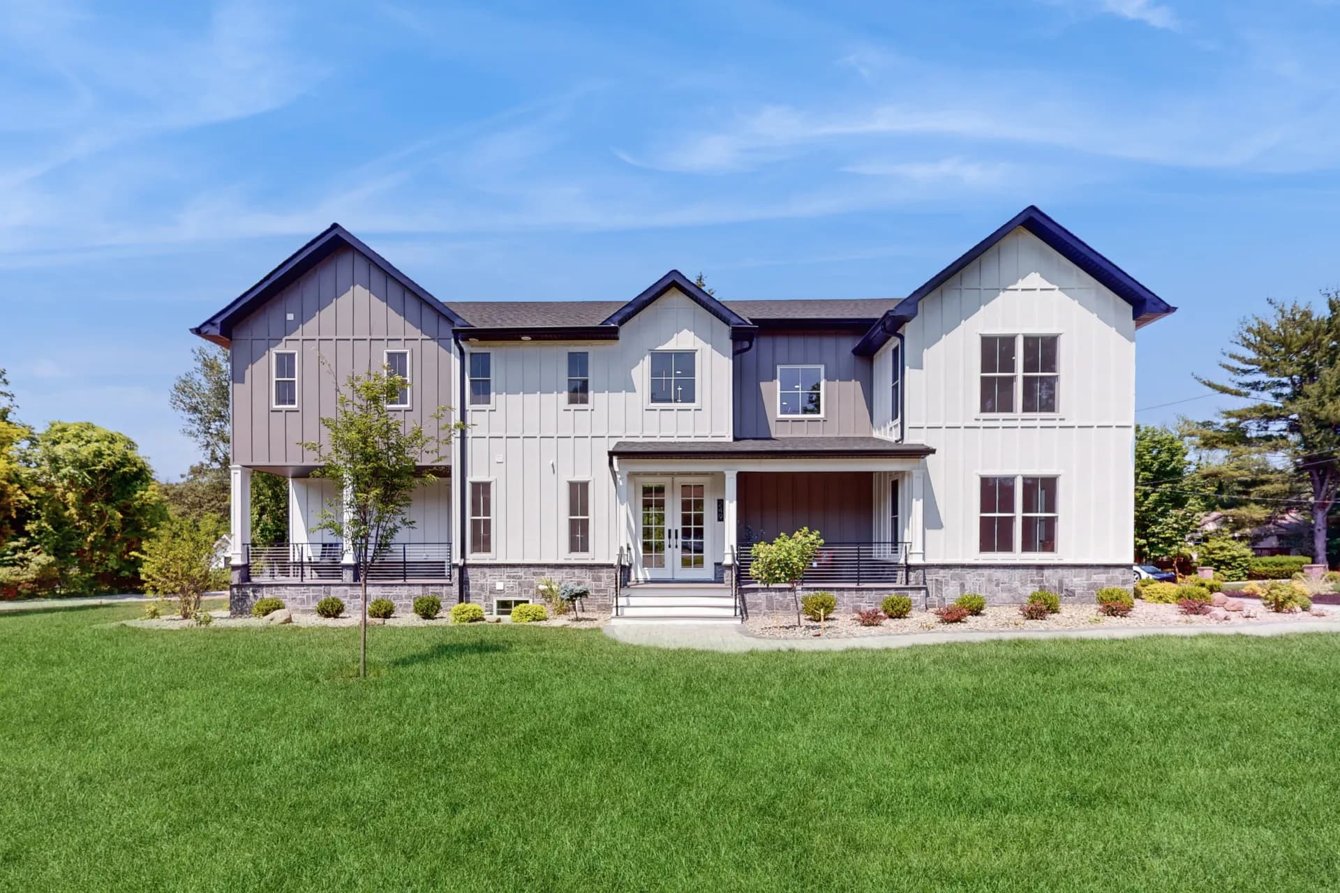 Luxury residence — Werimus Road, Woodcliff Lake, NJ — front exterior