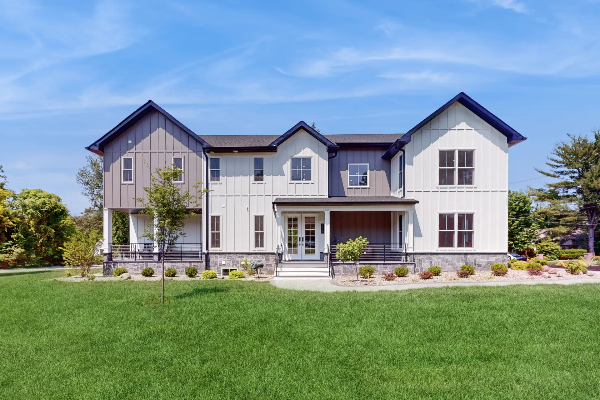 Luxury residence — Werimus Road, Woodcliff Lake, NJ — front exterior
